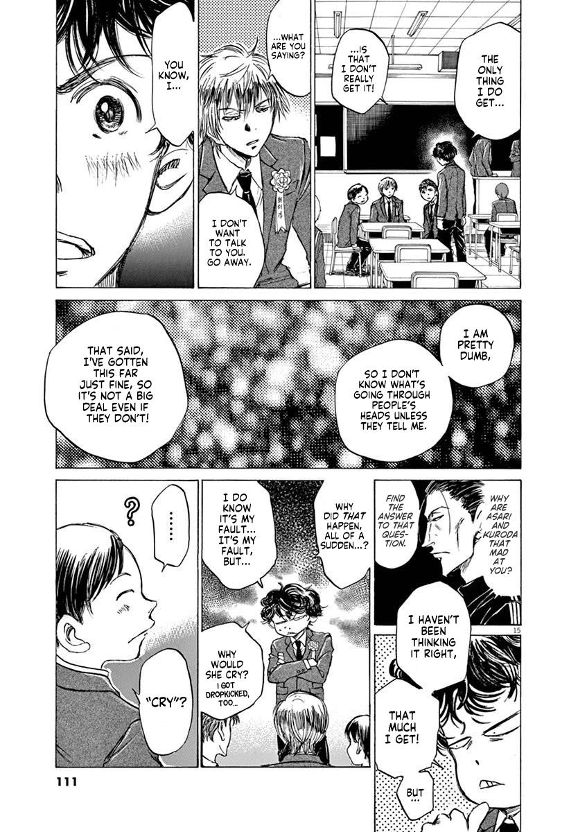 Ao Ashi Chapter 45 page 15 - Chapter 45: Scene at the Day of the Entrance Ceremony