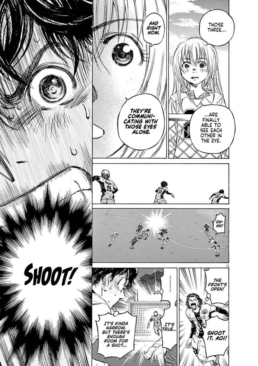 Ao Ashi Chapter 50 page 14 - Chapter 50: Eye to Eye