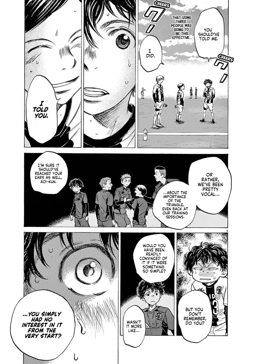 Ao Ashi Chapter 52 page 10 - Chapter 52: Checking Answers