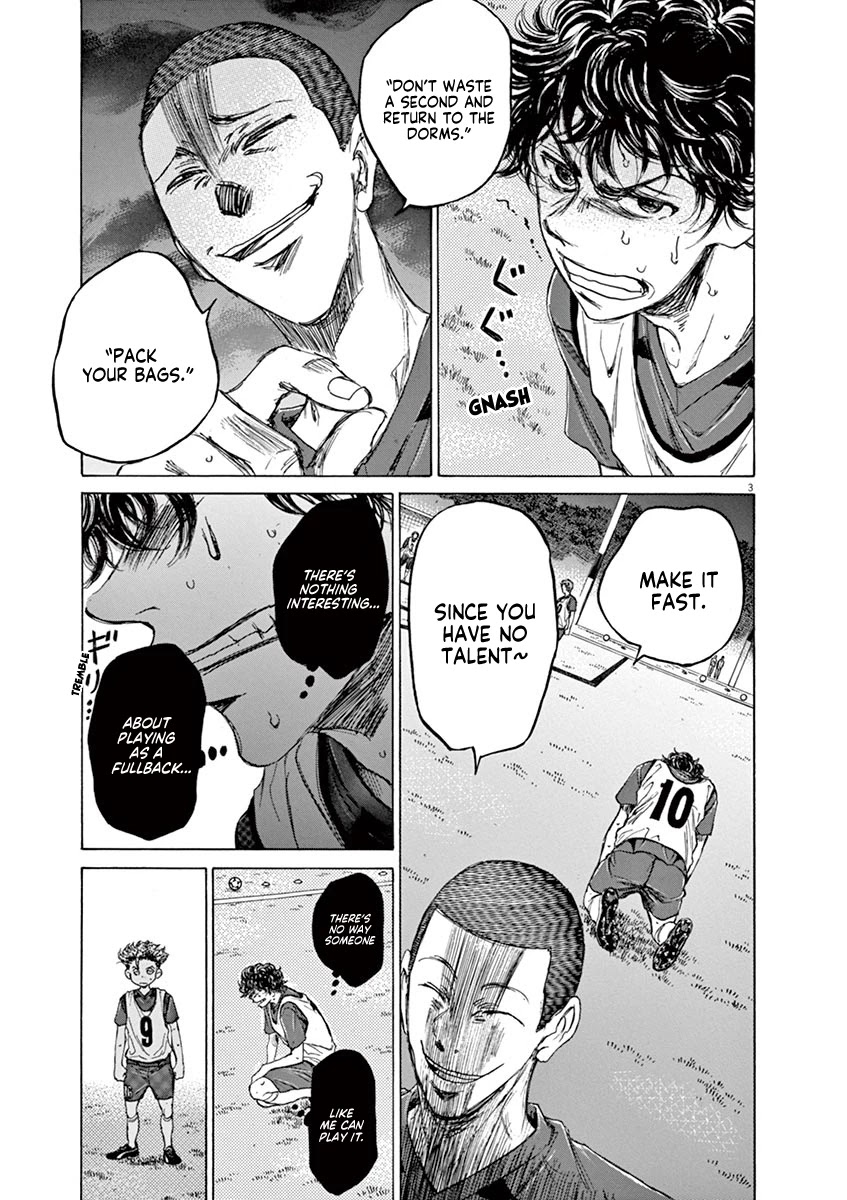 Ao Ashi Chapter 68 page 3 - Chapter 68: Not Where I'm Supposed to Be