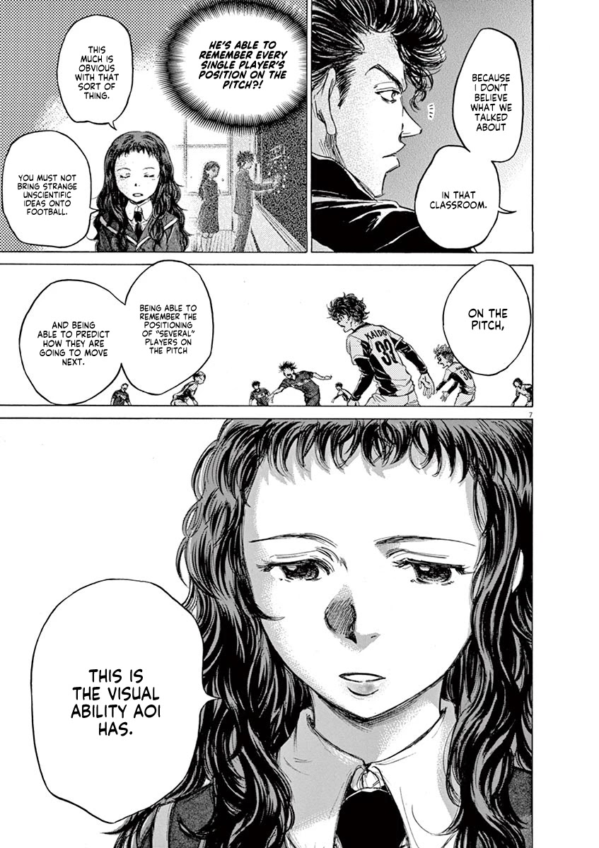 Ao Ashi Chapter 70 page 8 - Chapter 70: Please Tell Me