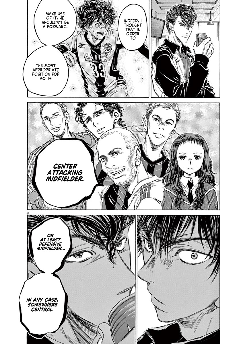 Ao Ashi Chapter 70 page 9 - Chapter 70: Please Tell Me