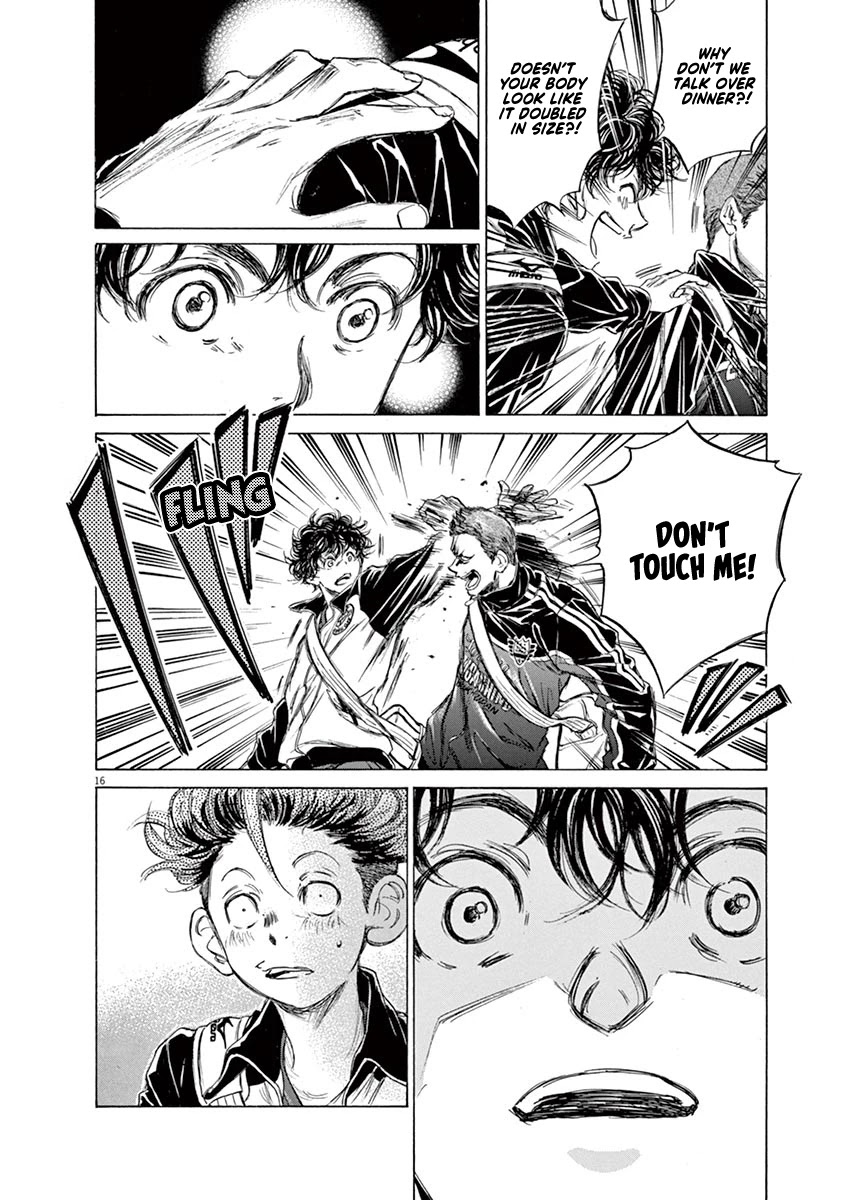 Ao Ashi Chapter 74 page 17 - Chapter 74: At the Entrance of Mitaka Station (1)