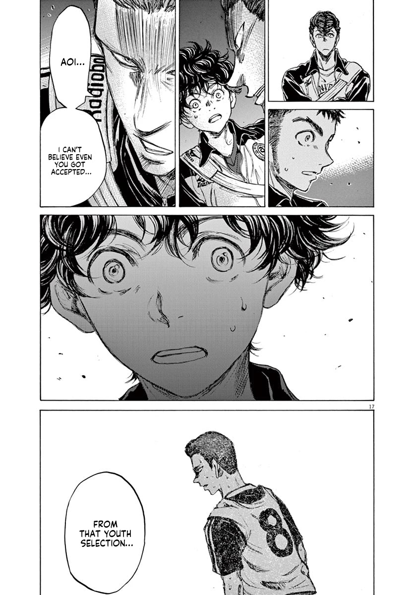 Ao Ashi Chapter 74 page 18 - Chapter 74: At the Entrance of Mitaka Station (1)