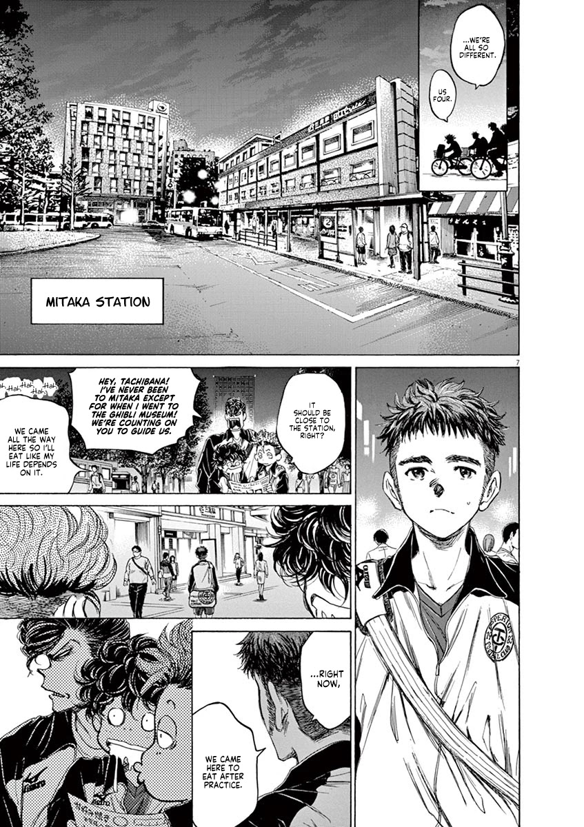 Ao Ashi Chapter 74 page 8 - Chapter 74: At the Entrance of Mitaka Station (1)