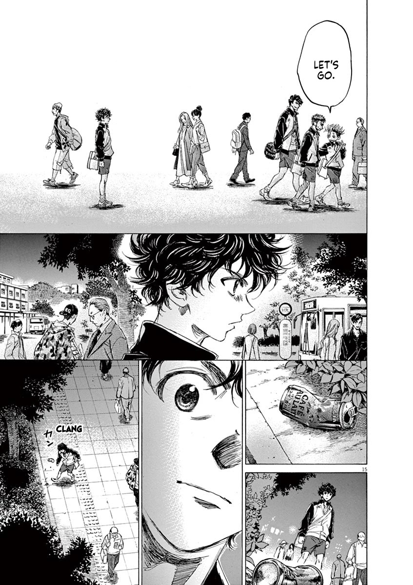 Ao Ashi Chapter 75 page 16 - Chapter 75: At the Entrance of Mitaka Station (2)