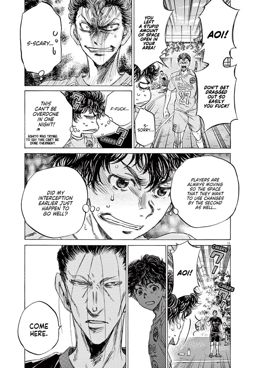 Ao Ashi Chapter 78 page 11 - Chapter 78: Two Instructions