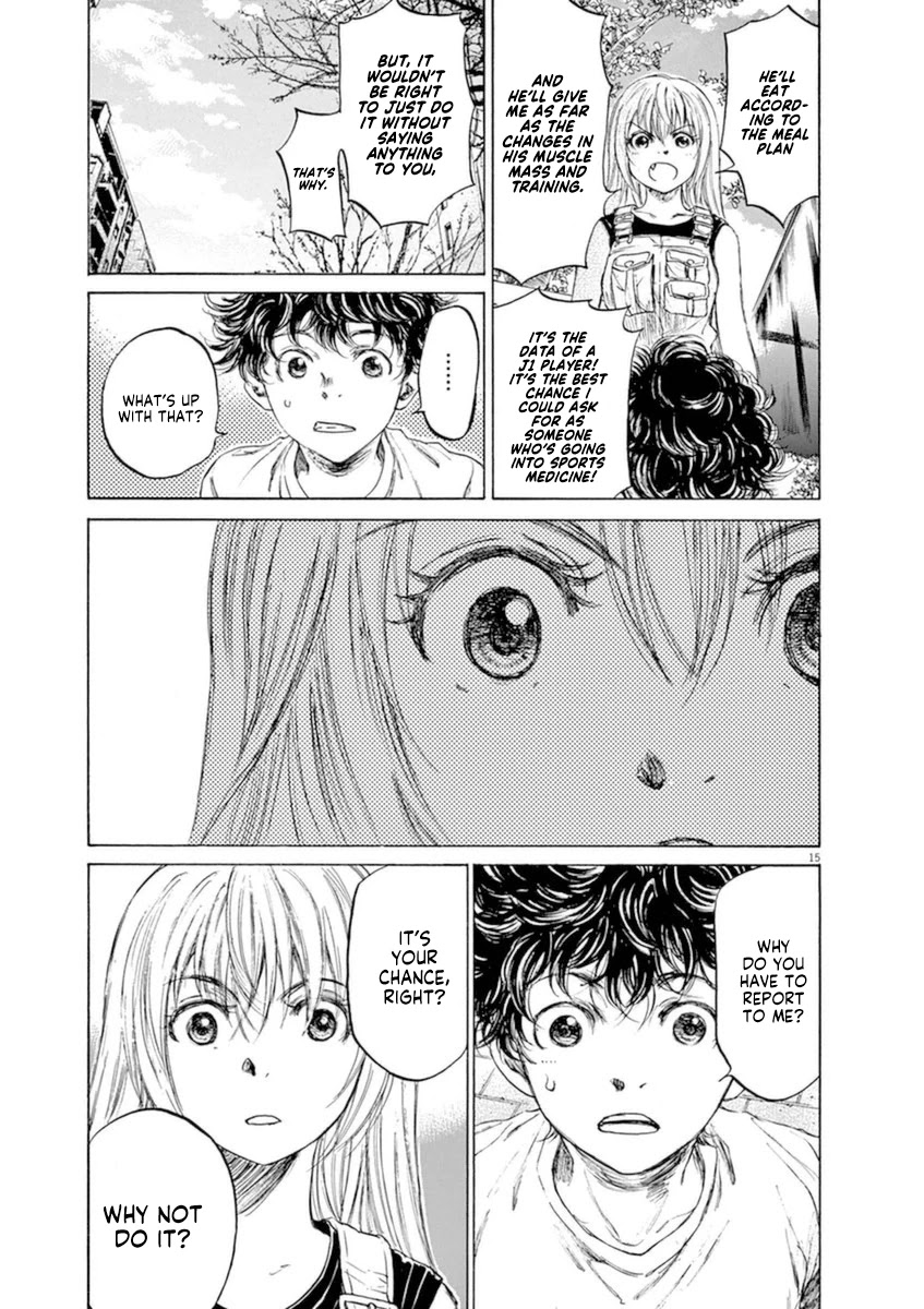 Ao Ashi Chapter 87 page 15 - Chapter 87: Flames of Destiny