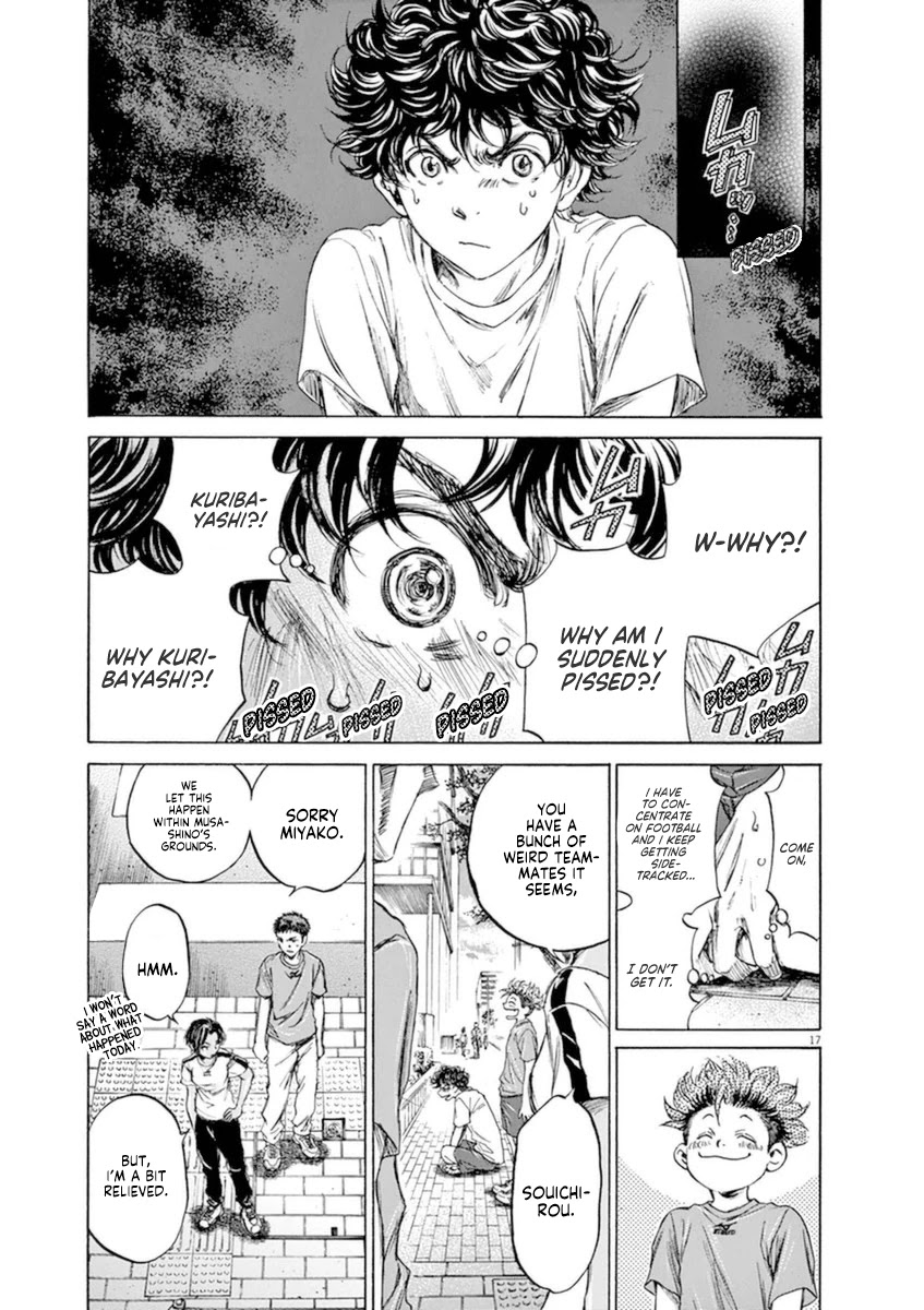 Ao Ashi Chapter 87 page 17 - Chapter 87: Flames of Destiny