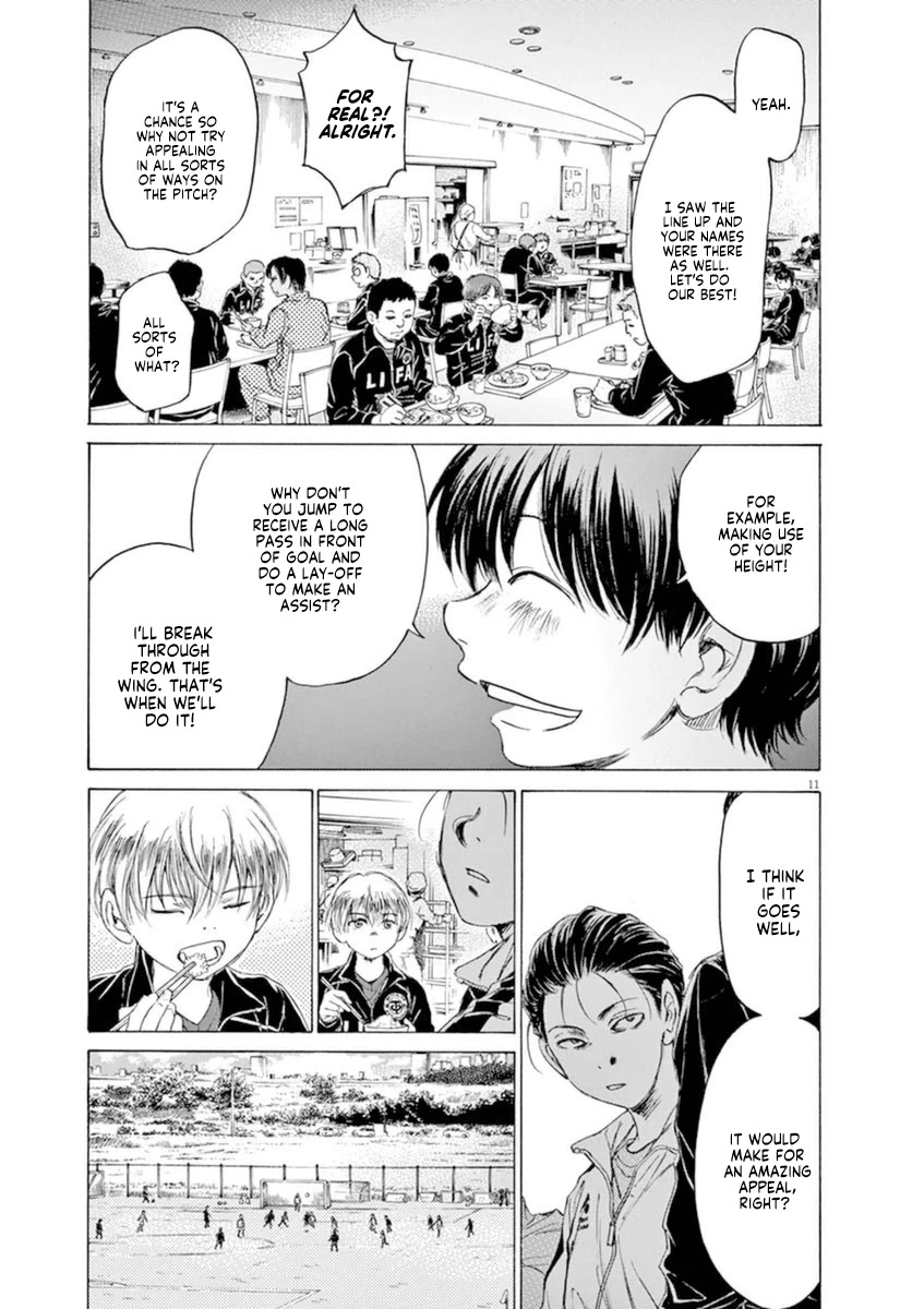 Ao Ashi Chapter 89 page 11 - Chapter 89: Three and a Half Years Ago (1)