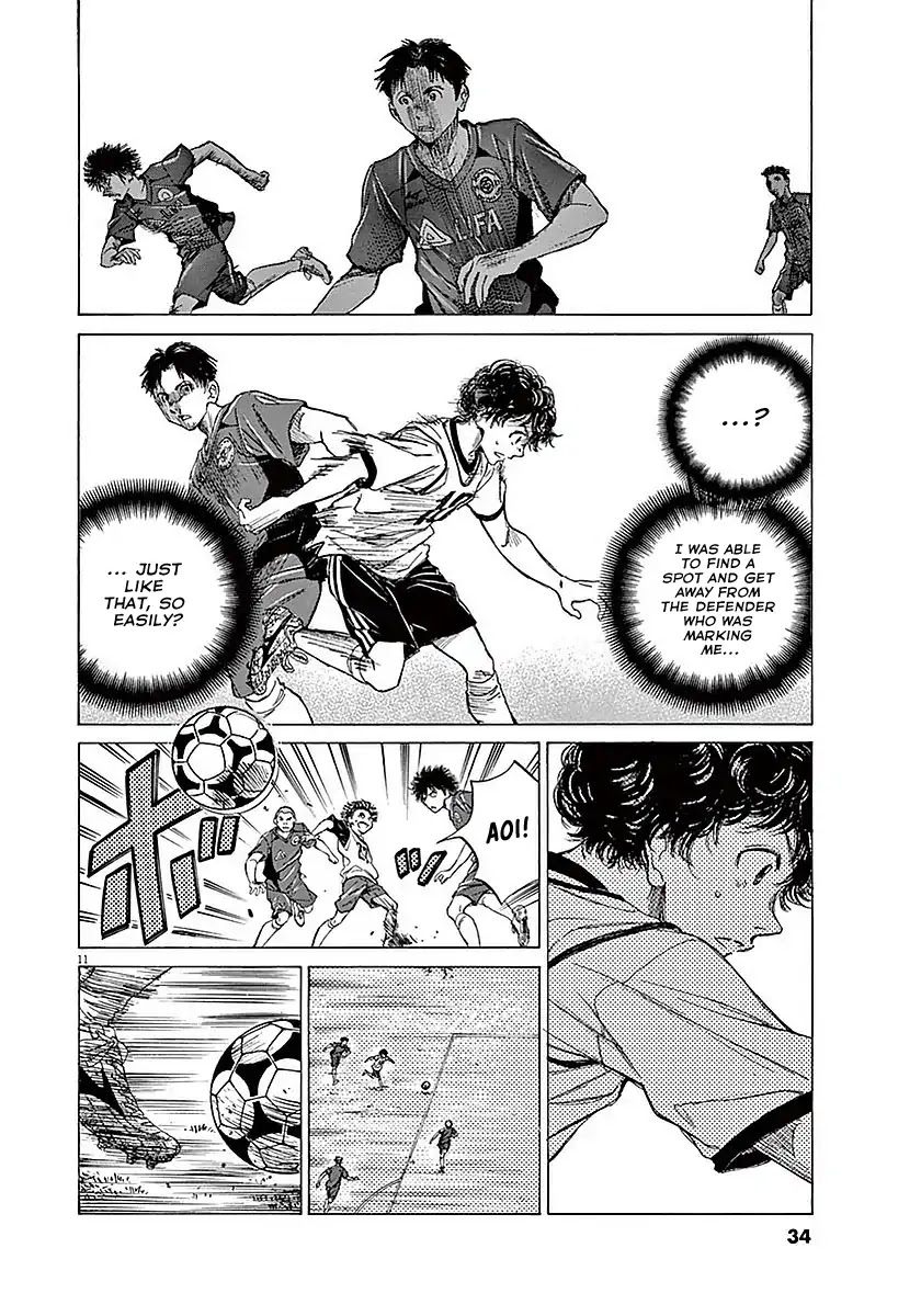 Ao Ashi Chapter 9 page 11 - Chapter 9: Beginning of the Final Exam