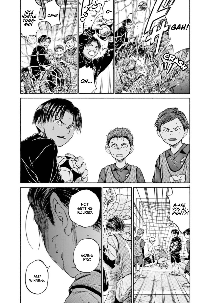 Ao Ashi Chapter 91 page 15 - Chapter 91: Three and a Half Years Ago (3)