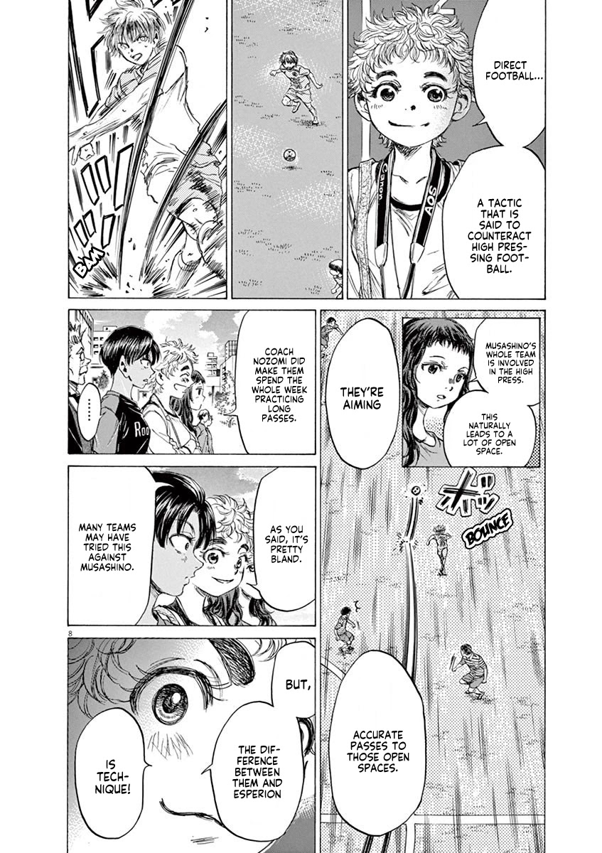 Ao Ashi Chapter 95 page 13 - Chapter 95: Direct Football