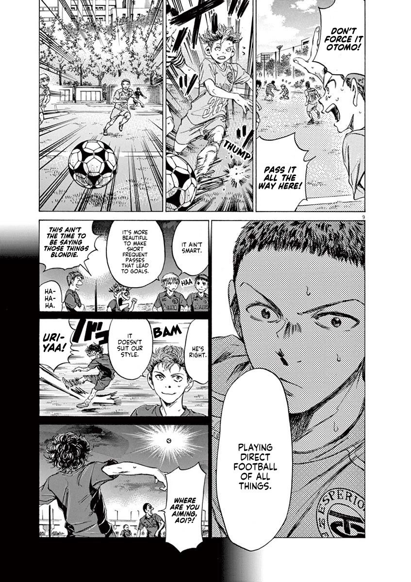 Ao Ashi Chapter 95 page 14 - Chapter 95: Direct Football