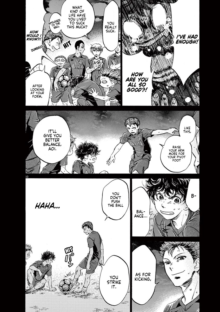 Ao Ashi Chapter 95 page 15 - Chapter 95: Direct Football
