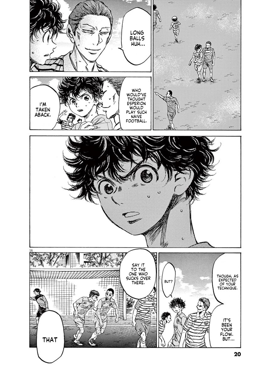 Ao Ashi Chapter 95 page 21 - Chapter 95: Direct Football
