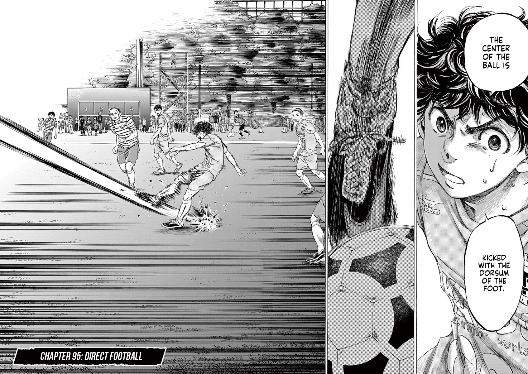 Ao Ashi Chapter 95 page 8 - Chapter 95: Direct Football
