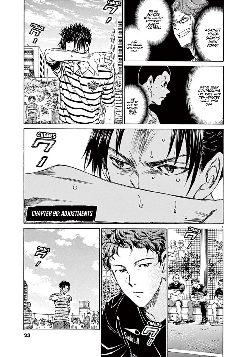 Ao Ashi Chapter 96 page 2 - Chapter 96: Adjustments