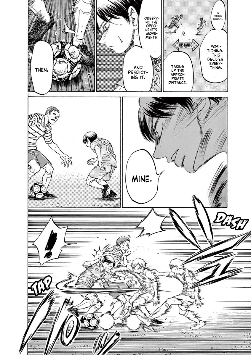 Ao Ashi Chapter 98 page 8 - Chapter 98: Marking Time