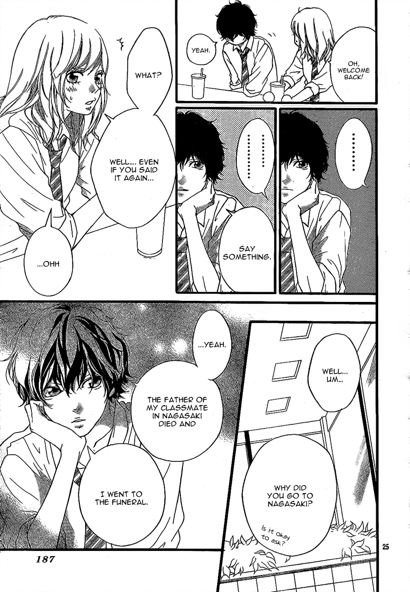 Ao Haru Ride Chapter 17 page 28 - Chapter 17
