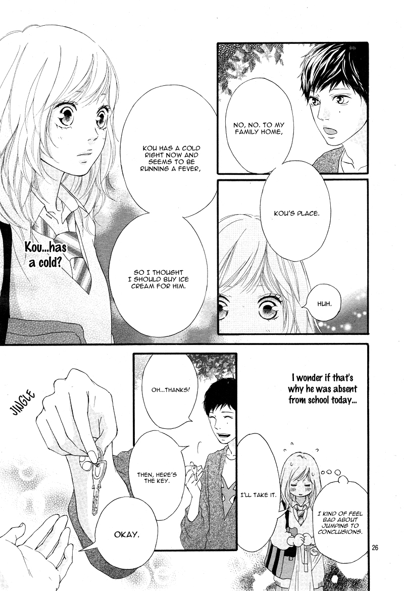 Ao Haru Ride Chapter 24 page 28 - Chapter 24