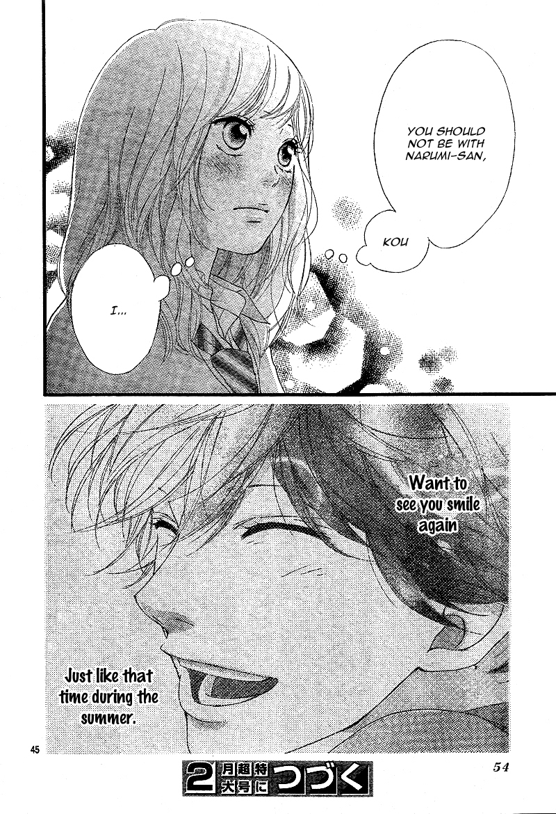 Ao Haru Ride Chapter 24 page 47 - Chapter 24