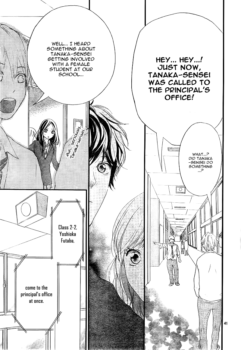Ao Haru Ride Chapter 25 page 44 - Chapter 25