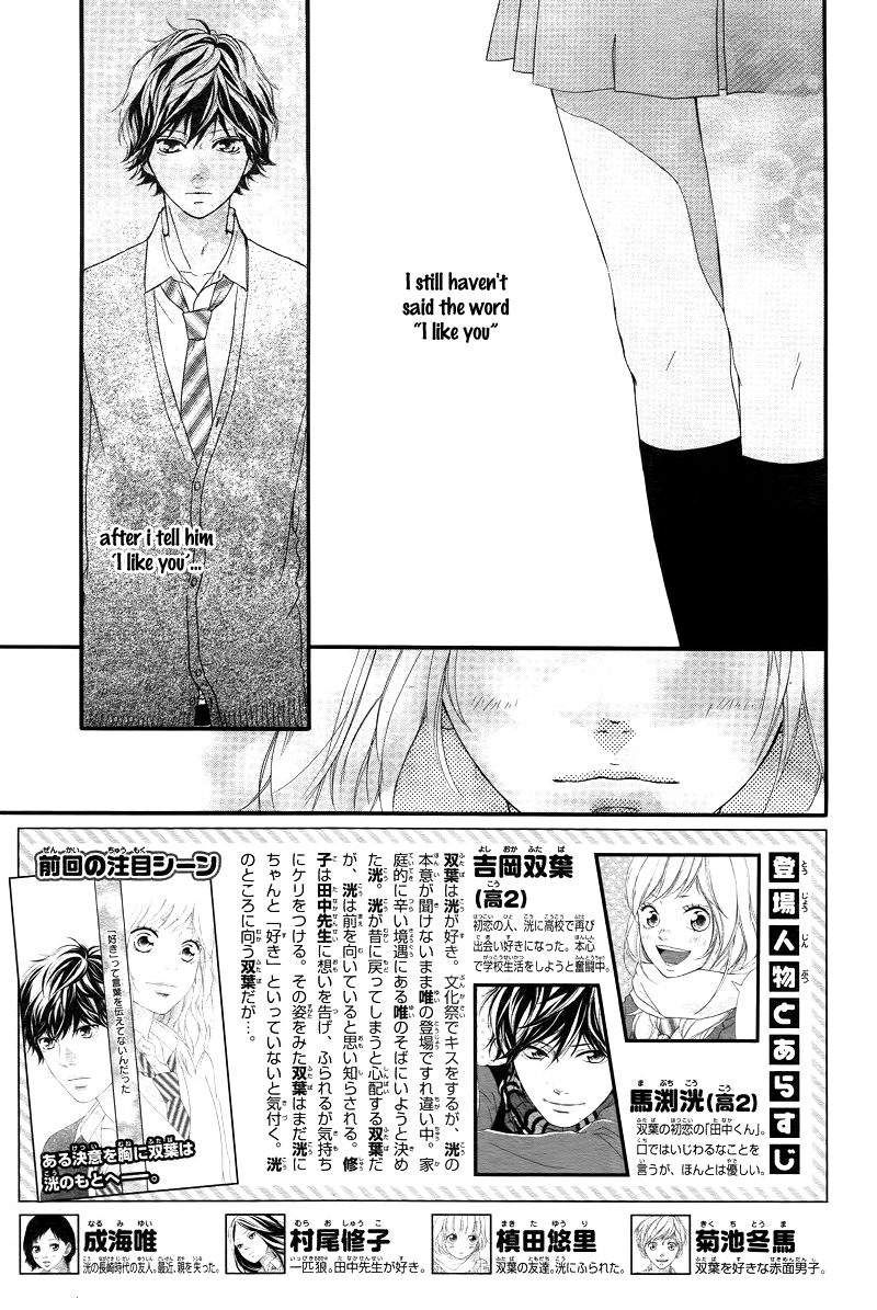 Ao Haru Ride Chapter 28 page 6 - Chapter 28