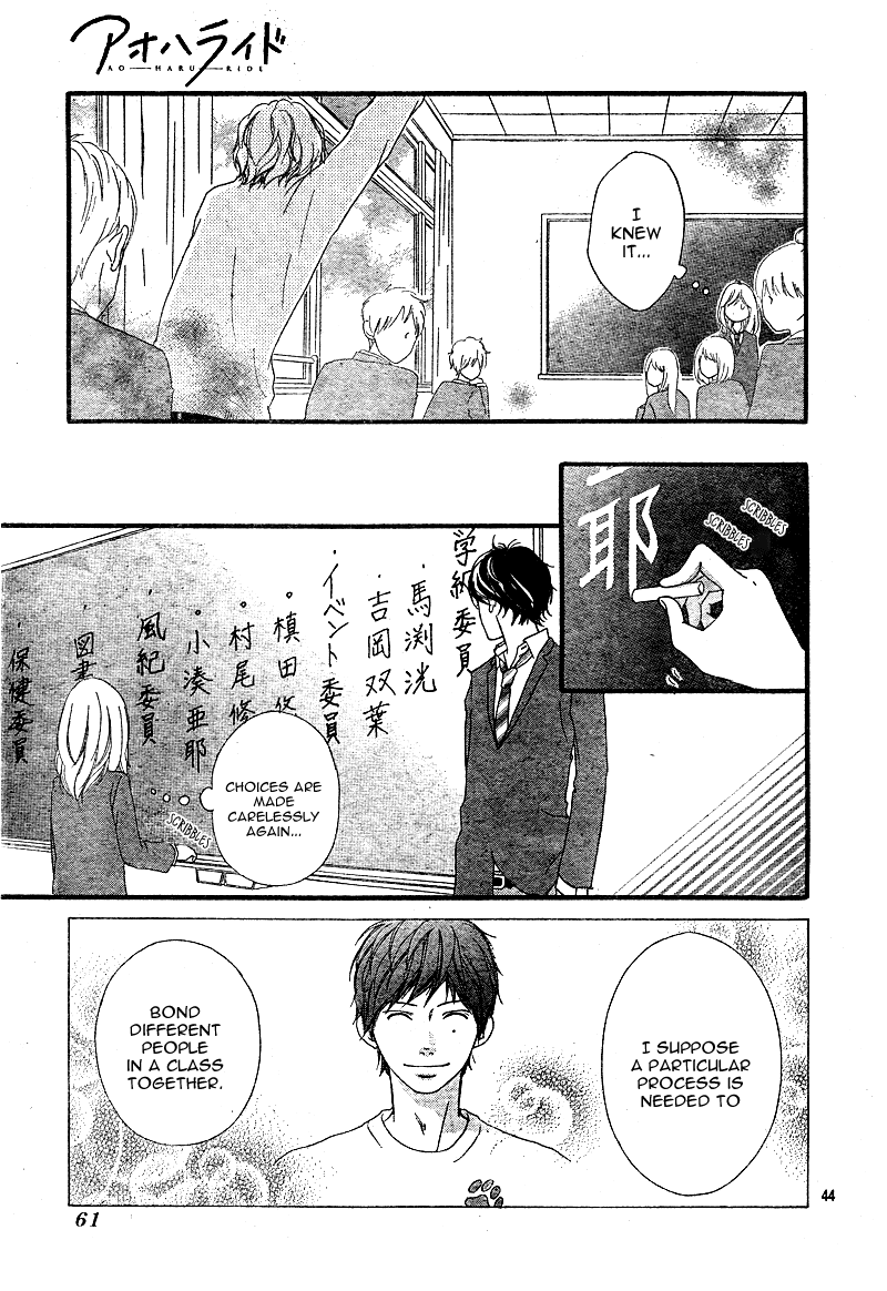 Ao Haru Ride Chapter 4 page 46 - Chapter 4