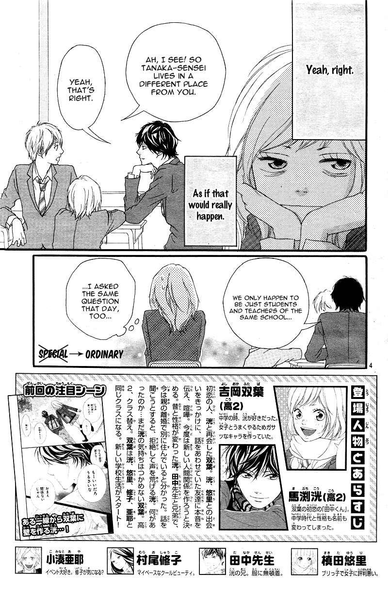 Ao Haru Ride Chapter 4 page 6 - Chapter 4