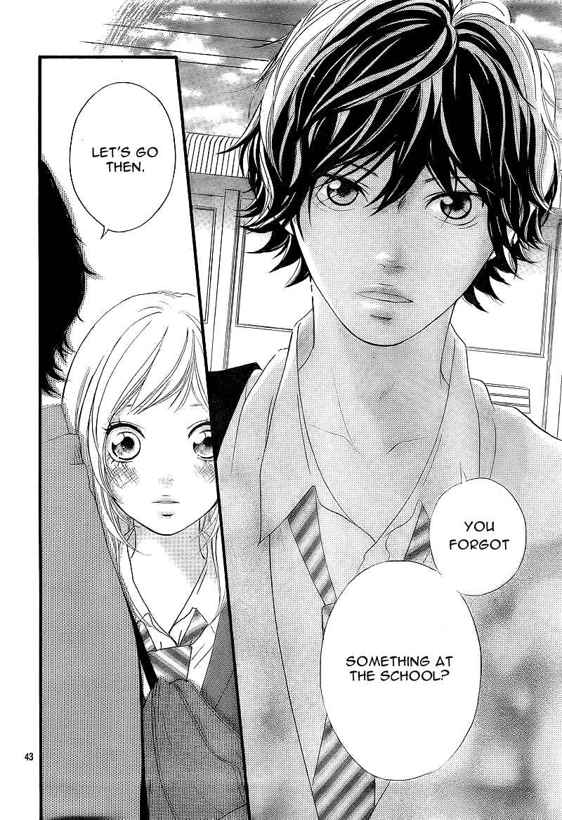 Ao Haru Ride Chapter 8 page 45 - Chapter 8