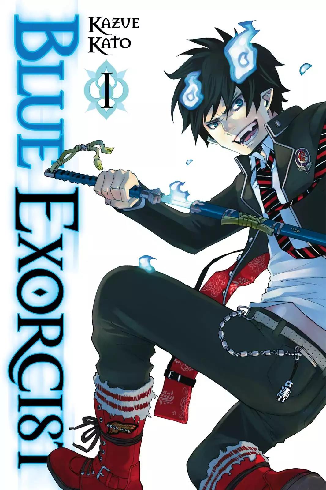 Ao no Exorcist Chapter 1 page 1 - Chapter 1: The Mockery of Satan