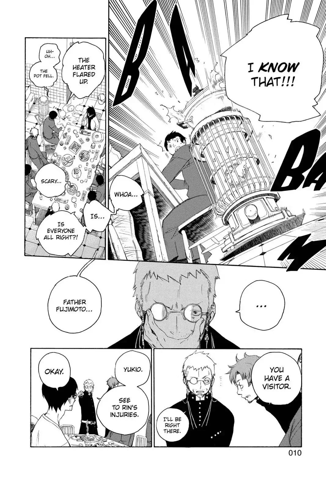 Ao no Exorcist Chapter 1 page 10 - Chapter 1: The Mockery of Satan