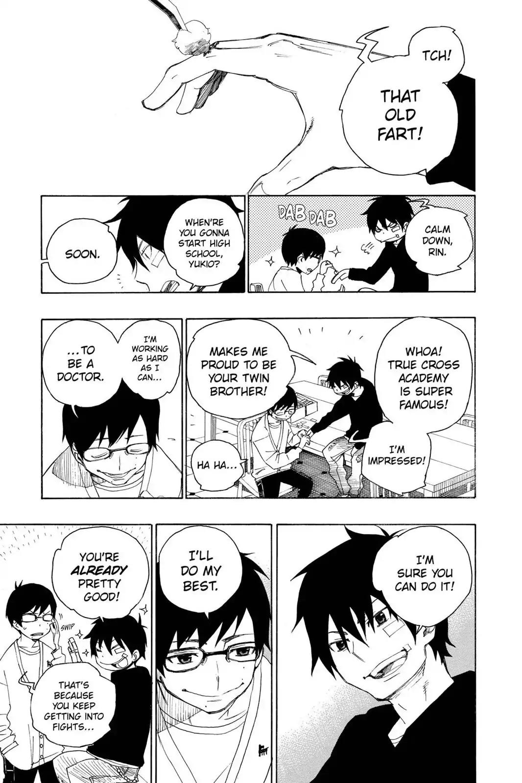 Ao no Exorcist Chapter 1 page 11 - Chapter 1: The Mockery of Satan