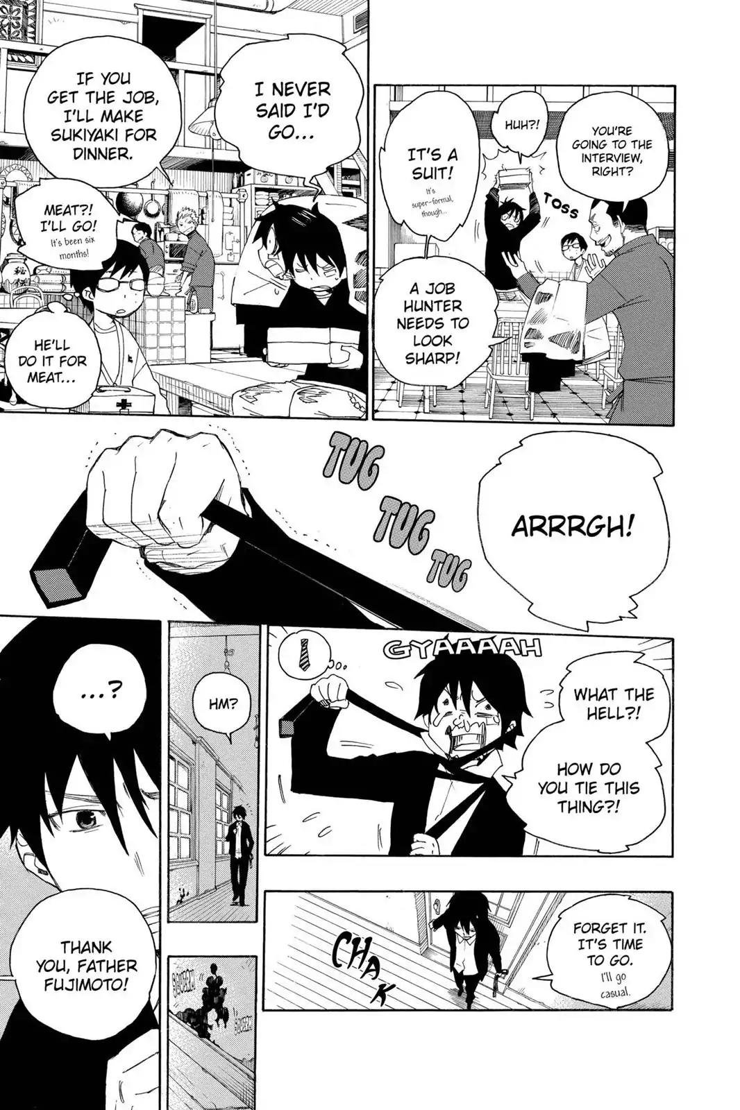 Ao no Exorcist Chapter 1 page 13 - Chapter 1: The Mockery of Satan