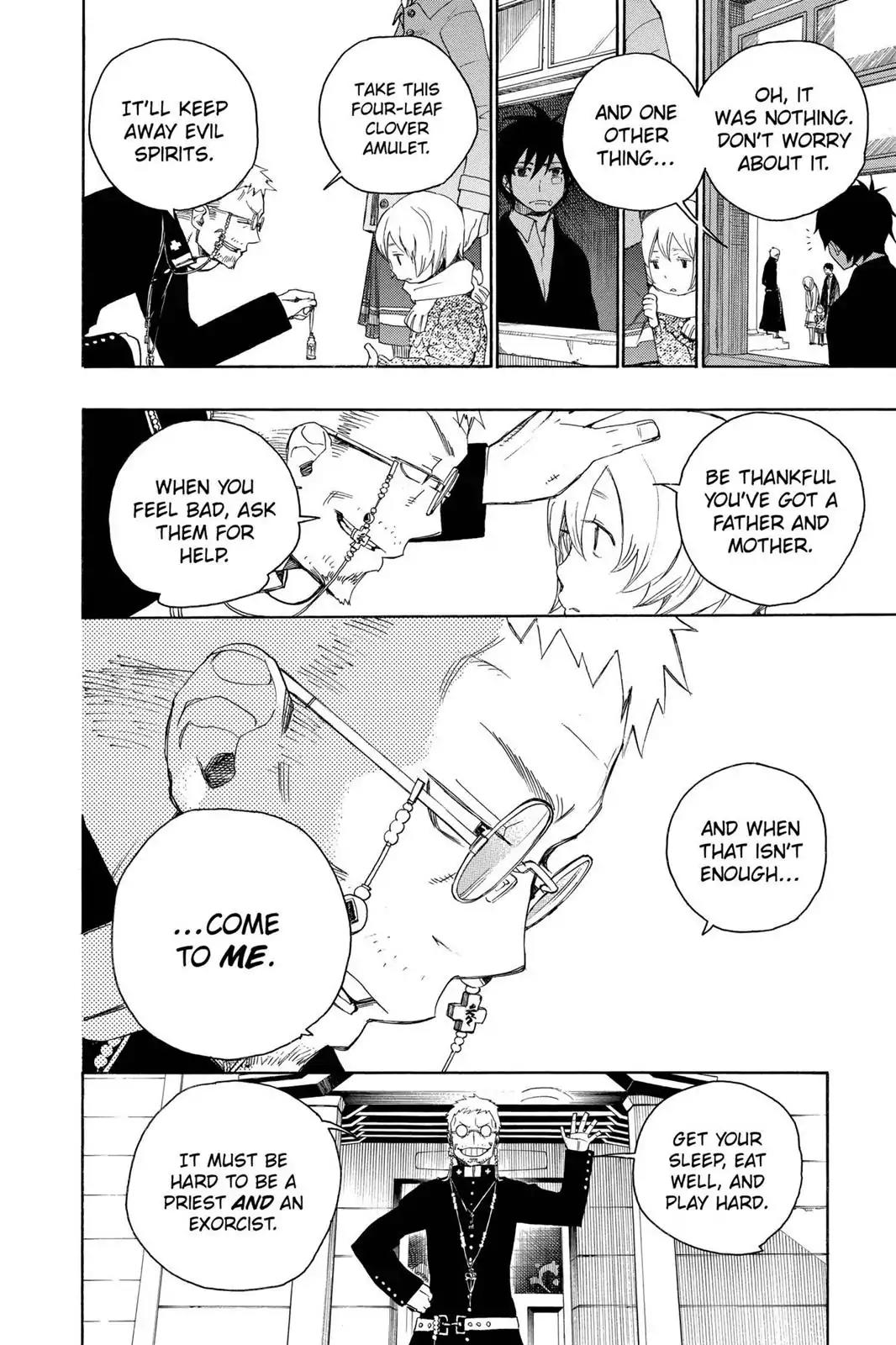 Ao no Exorcist Chapter 1 page 14 - Chapter 1: The Mockery of Satan