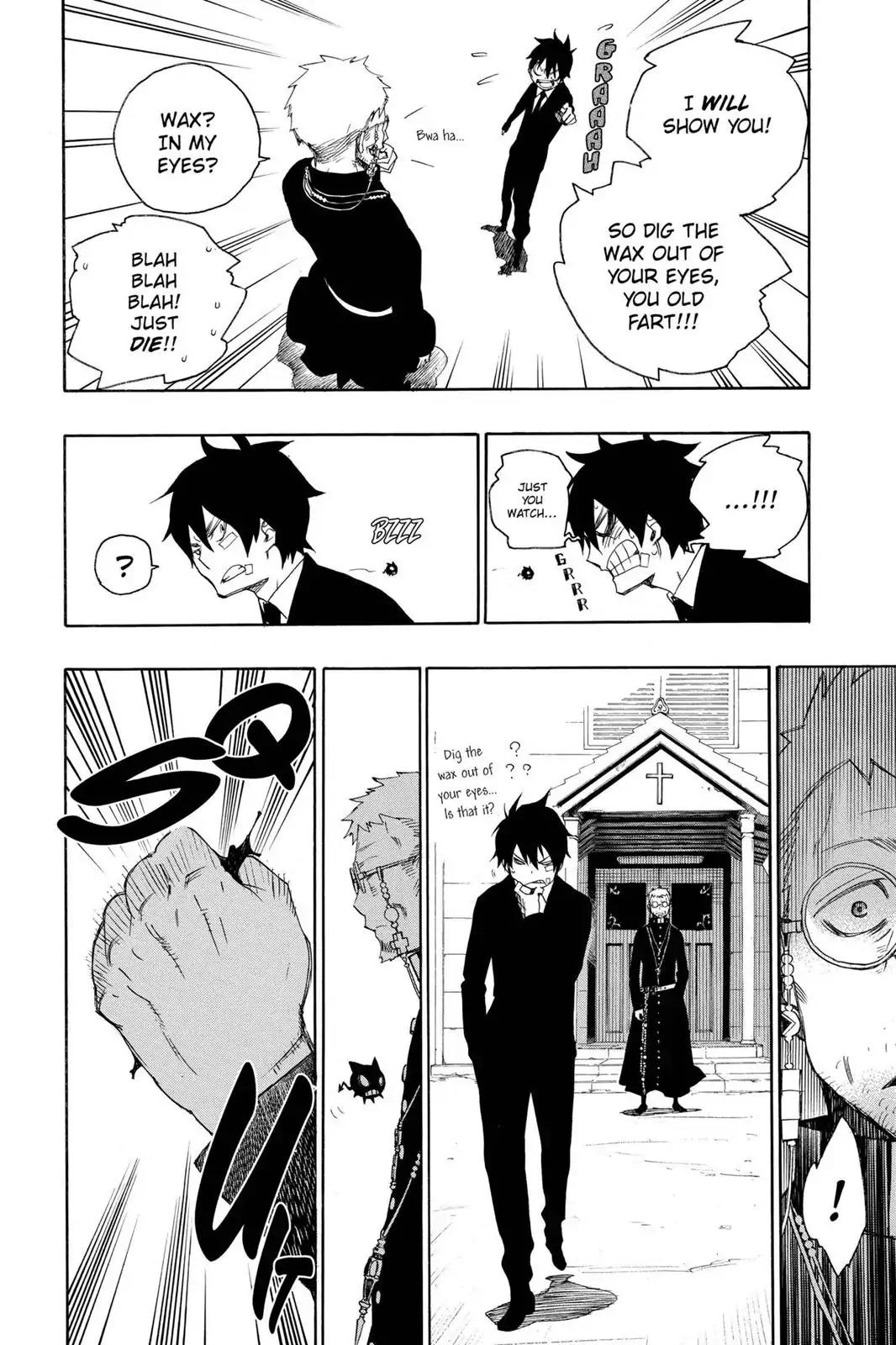Ao no Exorcist Chapter 1 page 18 - Chapter 1: The Mockery of Satan