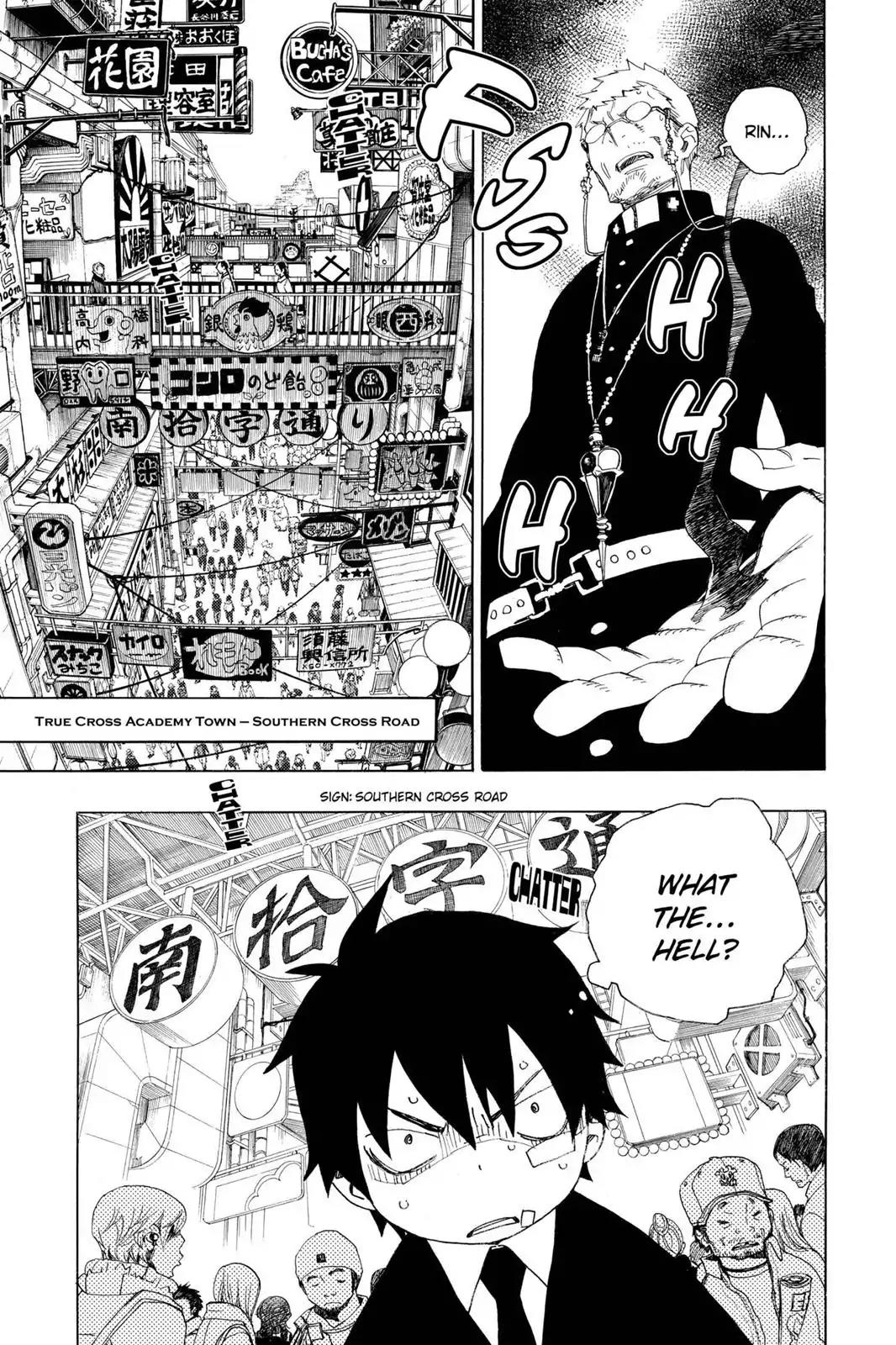 Ao no Exorcist Chapter 1 page 19 - Chapter 1: The Mockery of Satan