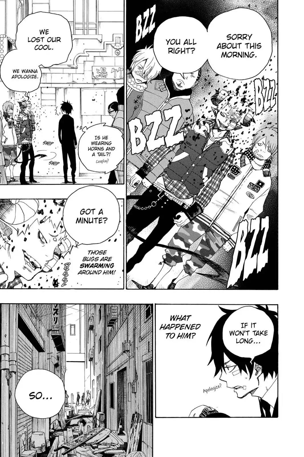 Ao no Exorcist Chapter 1 page 21 - Chapter 1: The Mockery of Satan