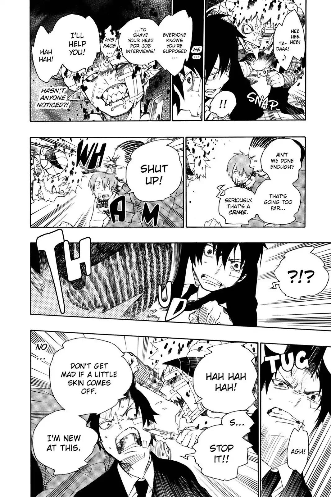 Ao no Exorcist Chapter 1 page 26 - Chapter 1: The Mockery of Satan