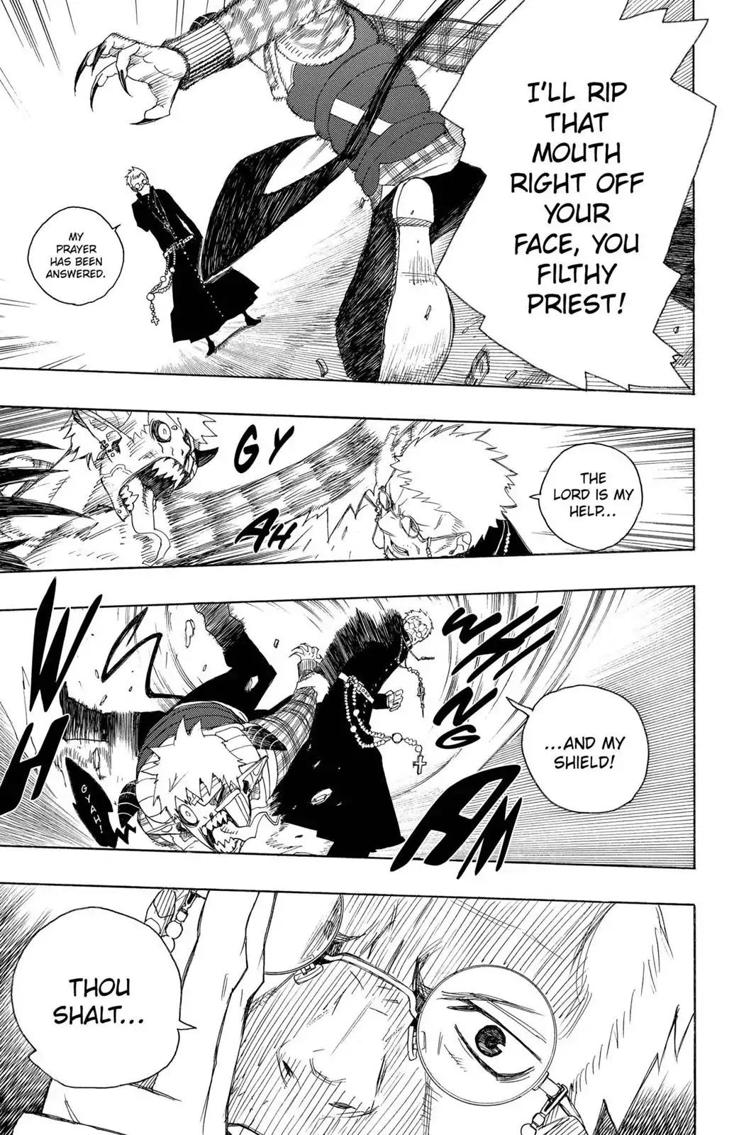 Ao no Exorcist Chapter 1 page 31 - Chapter 1: The Mockery of Satan