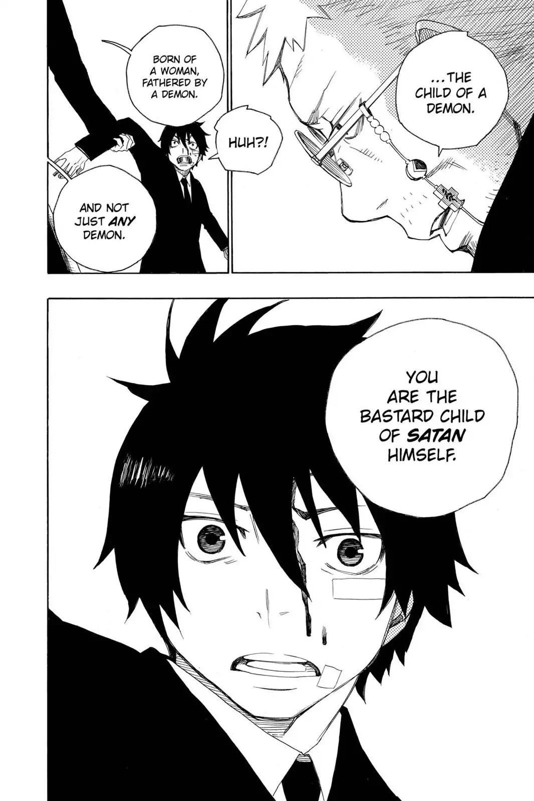Ao no Exorcist Chapter 1 page 36 - Chapter 1: The Mockery of Satan
