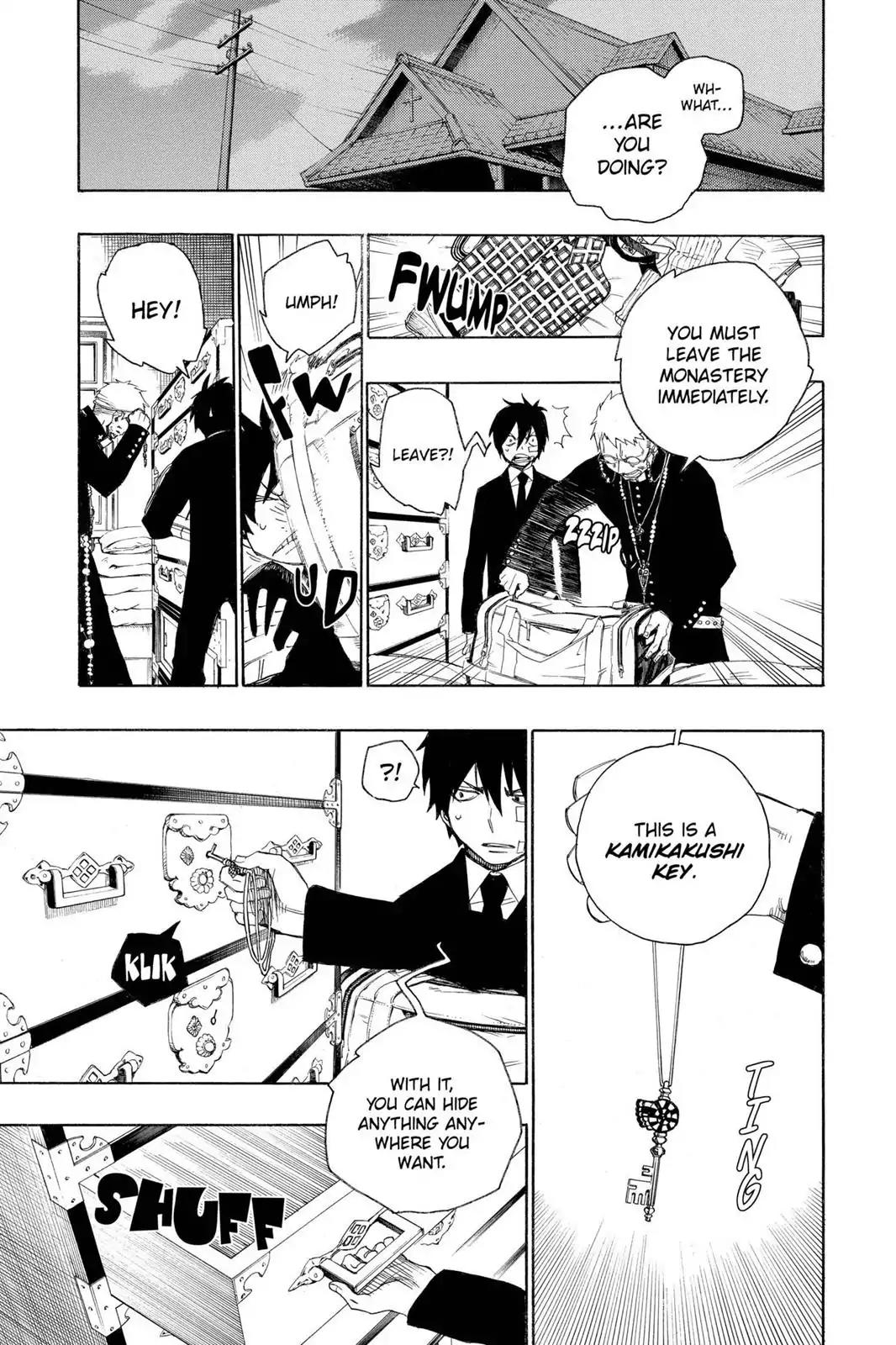 Ao no Exorcist Chapter 1 page 37 - Chapter 1: The Mockery of Satan