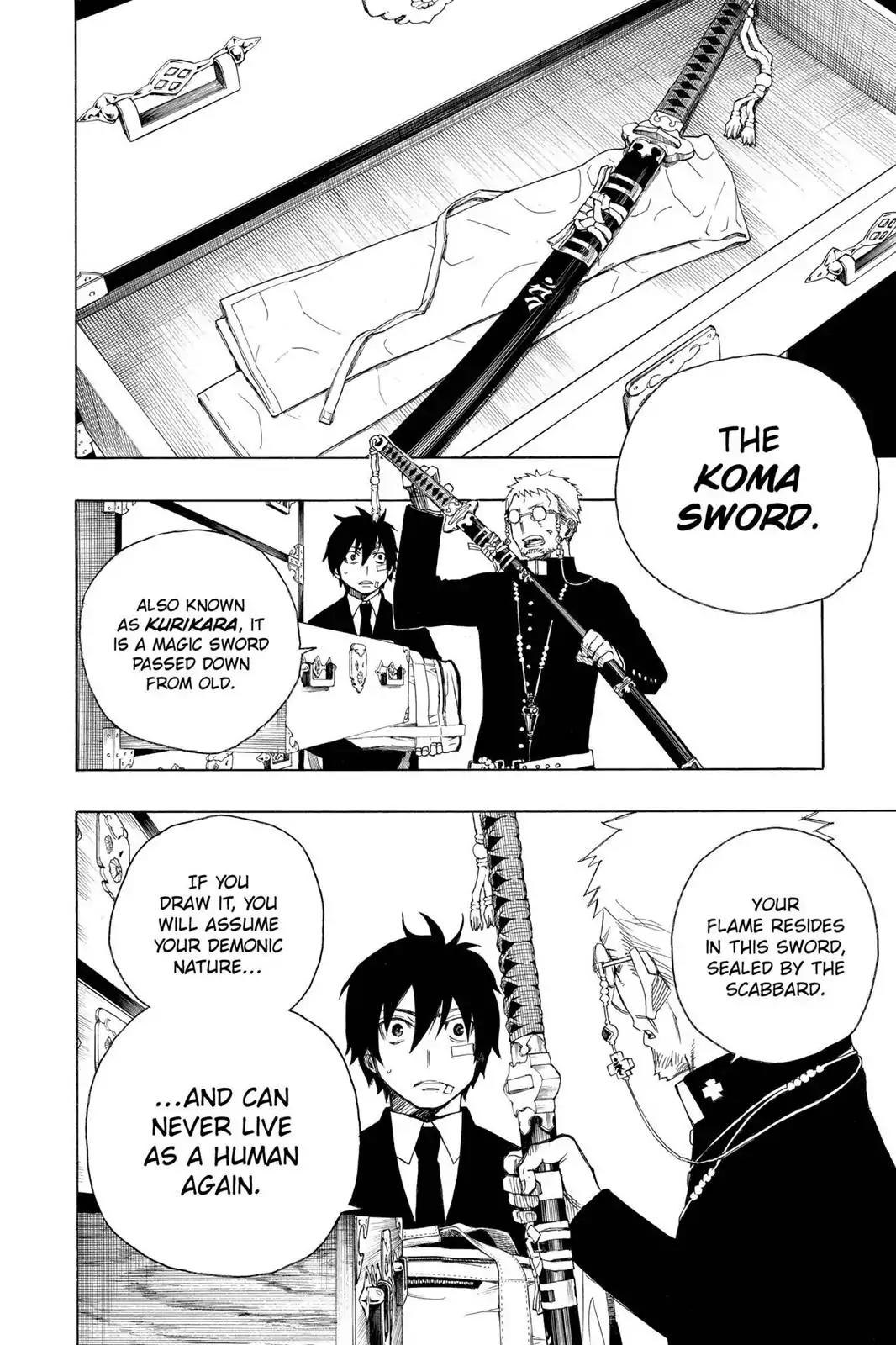 Ao no Exorcist Chapter 1 page 38 - Chapter 1: The Mockery of Satan