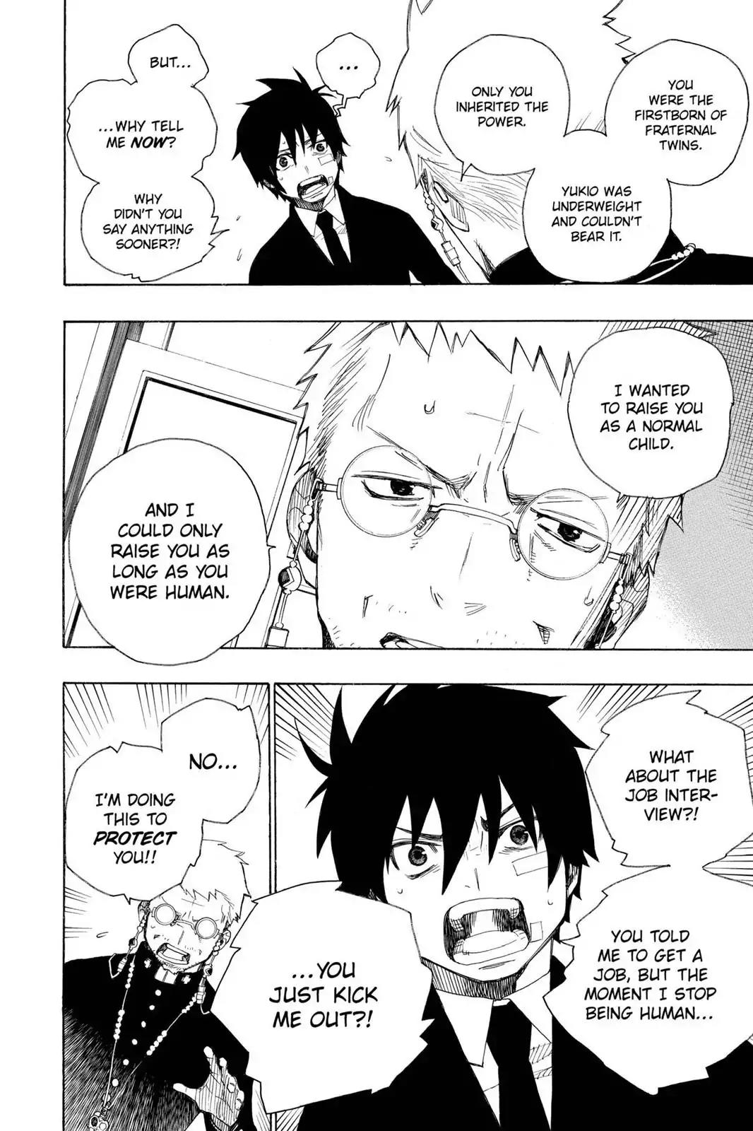 Ao no Exorcist Chapter 1 page 40 - Chapter 1: The Mockery of Satan
