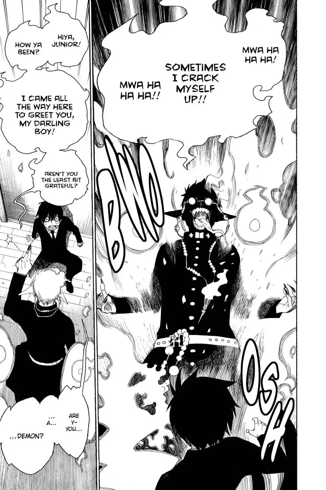 Ao no Exorcist Chapter 1 page 45 - Chapter 1: The Mockery of Satan
