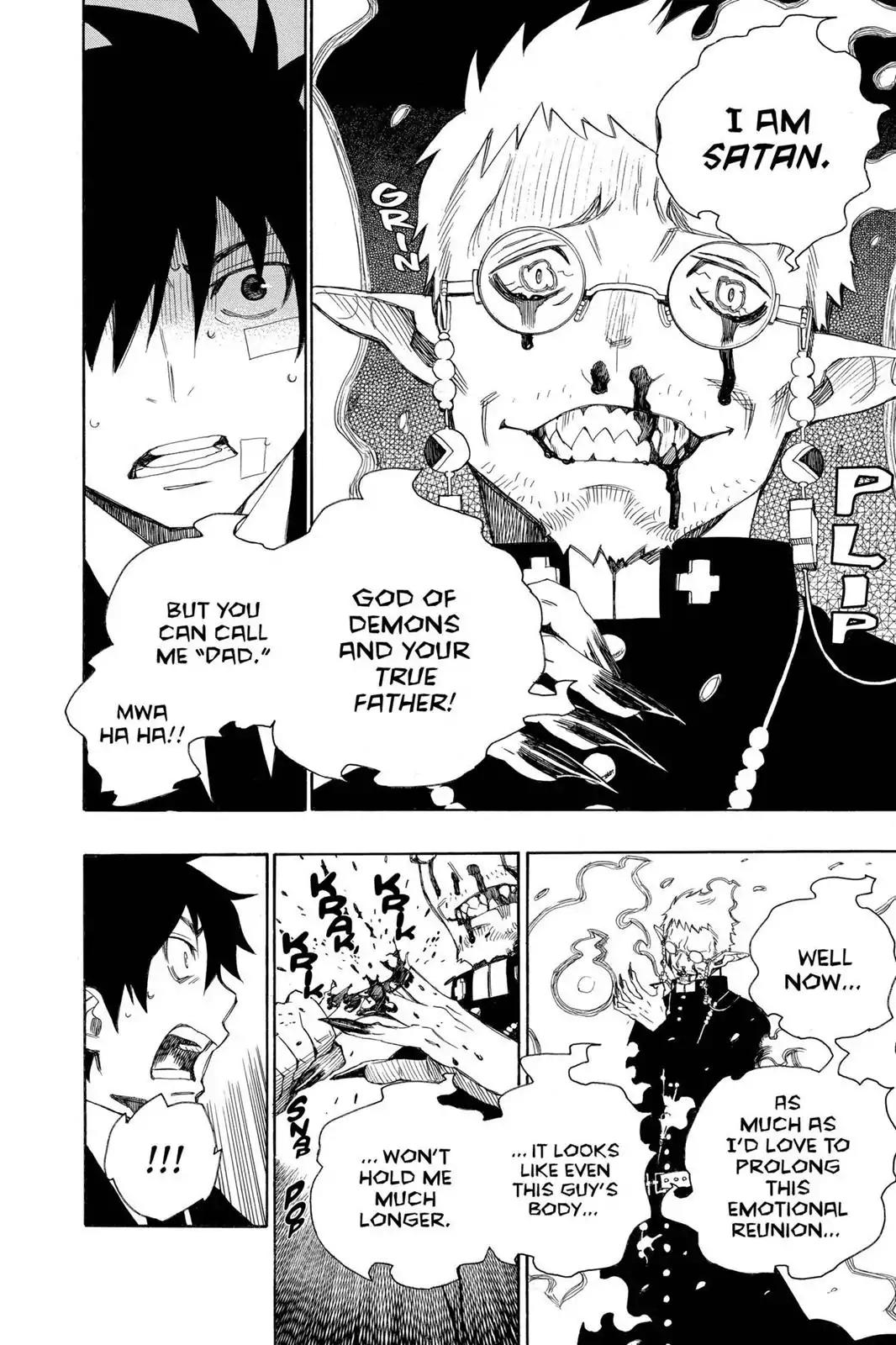 Ao no Exorcist Chapter 1 page 46 - Chapter 1: The Mockery of Satan