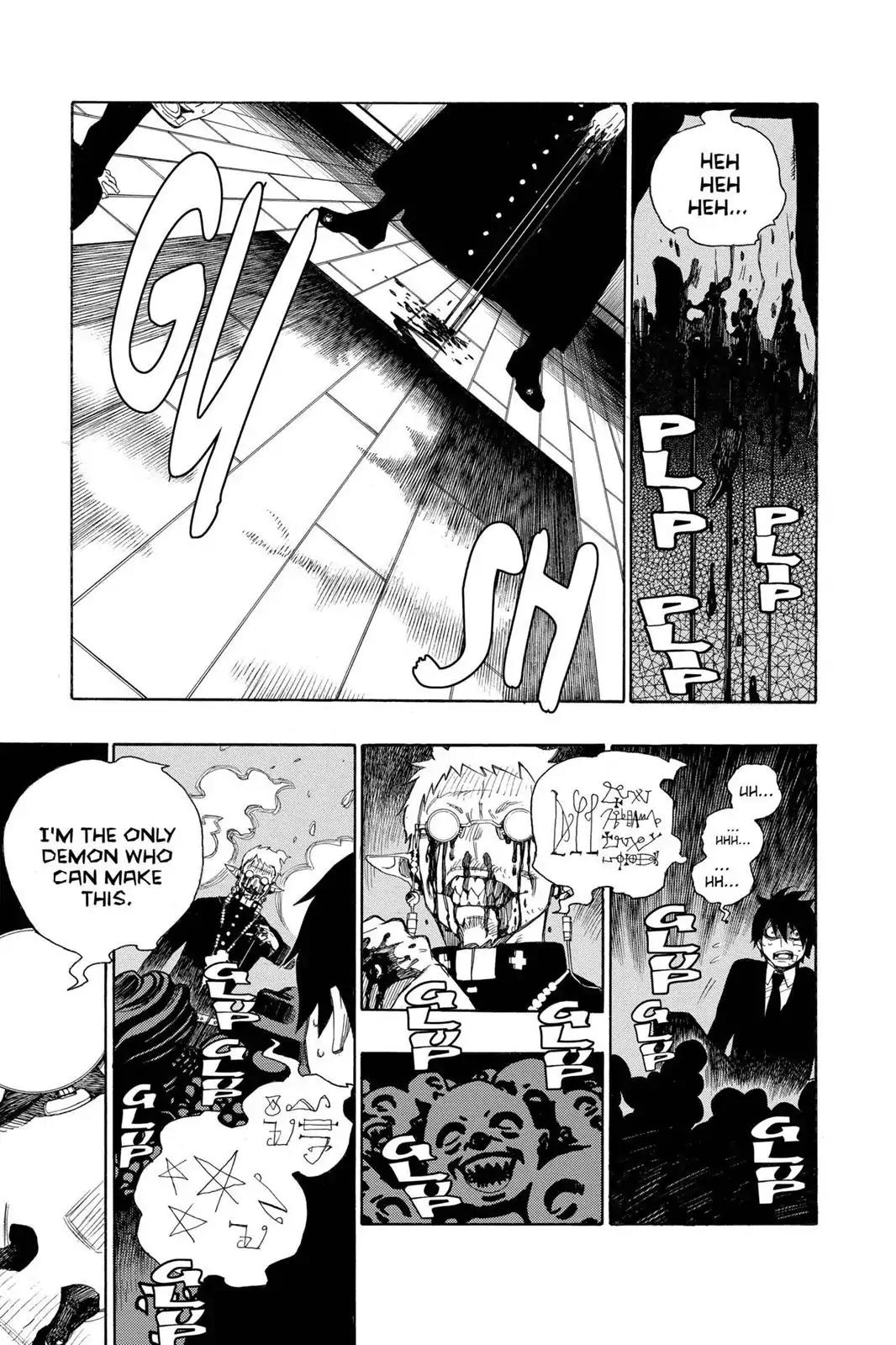Ao no Exorcist Chapter 1 page 47 - Chapter 1: The Mockery of Satan