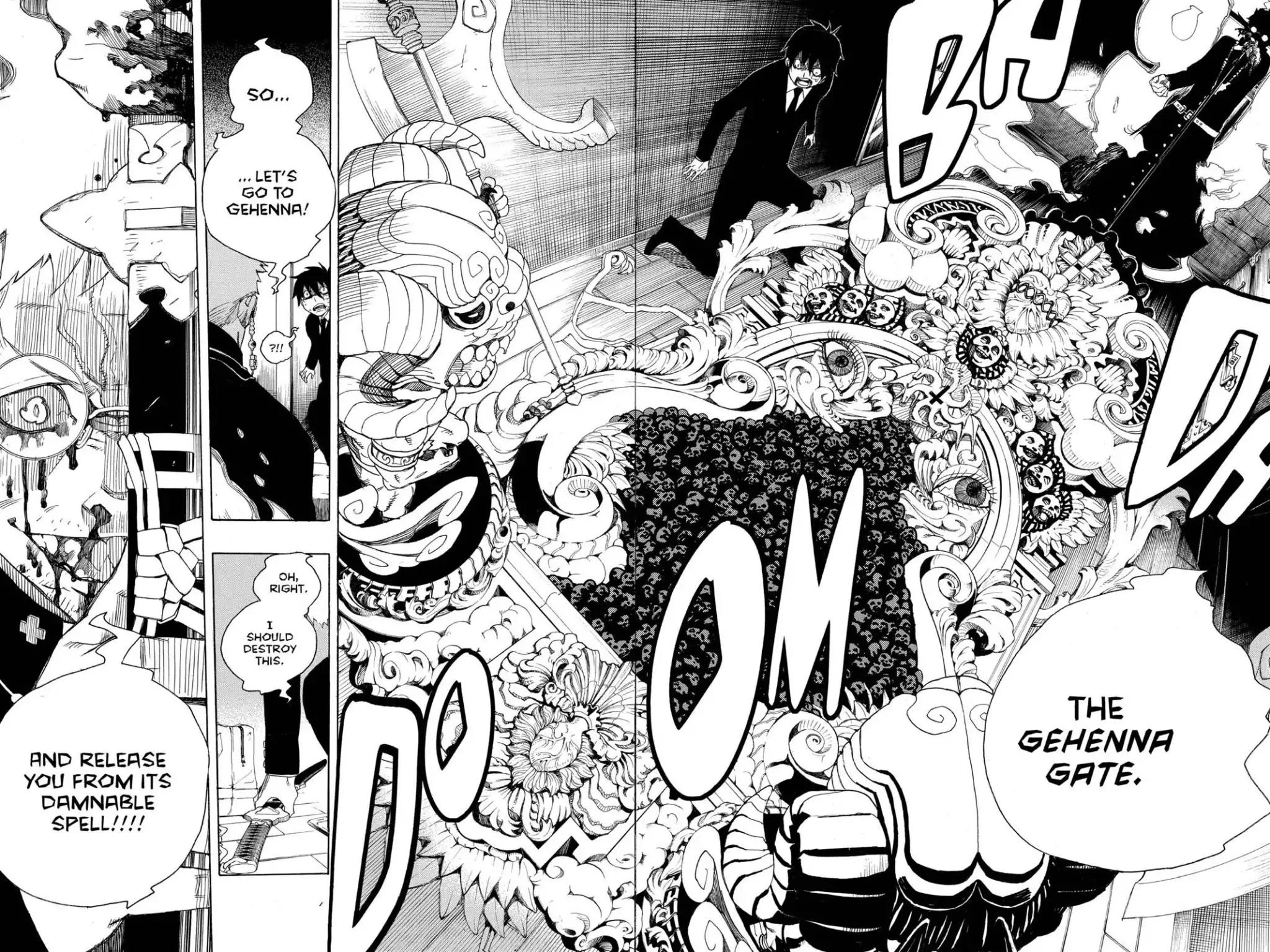 Ao no Exorcist Chapter 1 page 48 - Chapter 1: The Mockery of Satan
