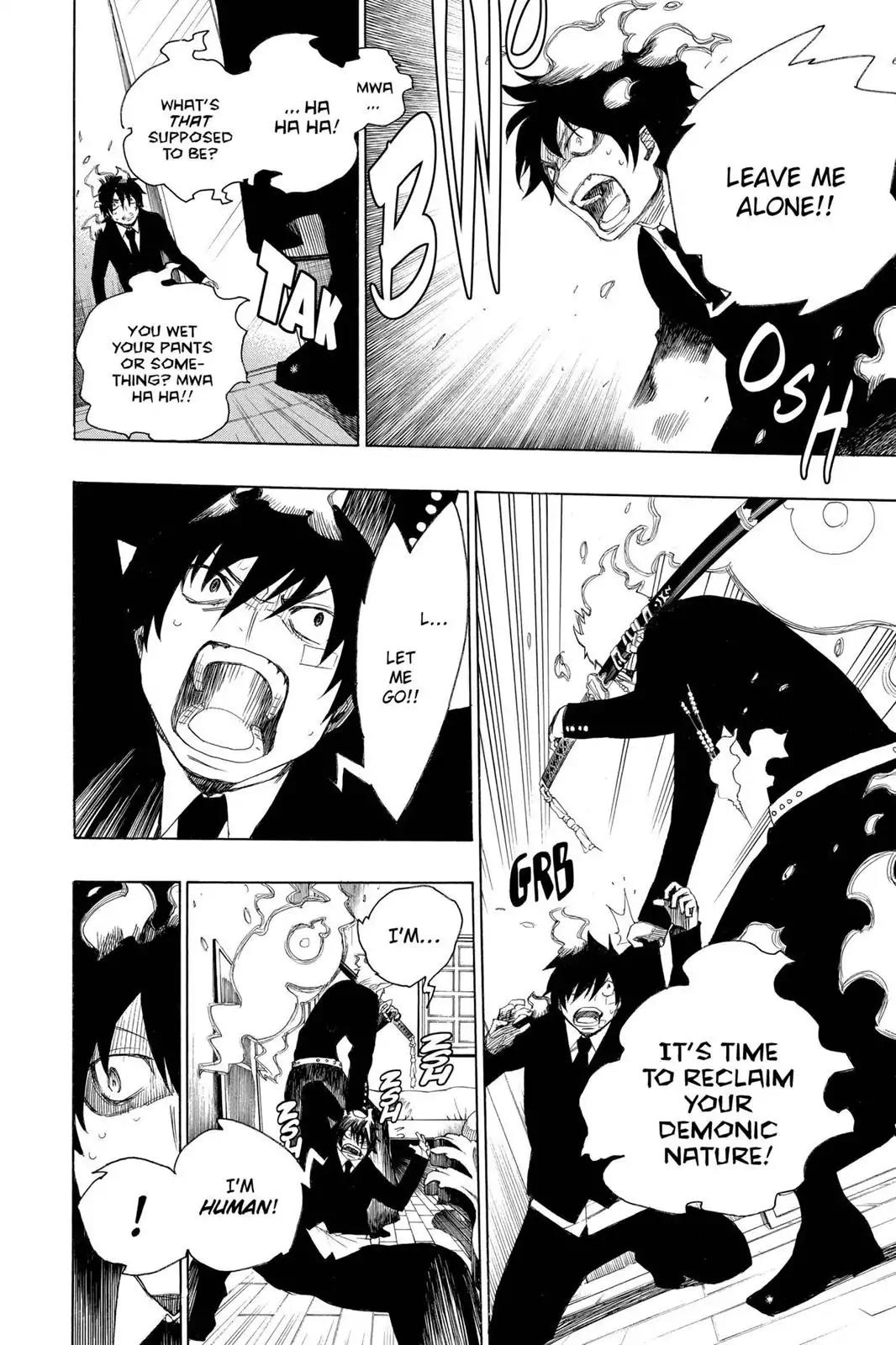 Ao no Exorcist Chapter 1 page 49 - Chapter 1: The Mockery of Satan